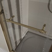 Migliore Diadema ML.DDM-22.811BR.ST | шторка для ванны в стиле ретро (профиль бронза)
