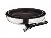Набор посуды Tefal Ingenio Creation (l9359172) текстурированная нержавеющая сталь, сковороды 22/26 см, съемная ручка