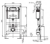 Sanit 995 N | инсталляция для унитаза 985x525