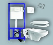 Sanit WC-Pack 995 N | комплект Set 5 in 1 (инсталляция+унитаз)