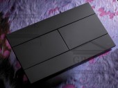 659055 OLI SLIM | клавиша смыва для унитаза (цвет черный soft touch)
