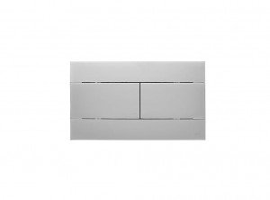 057141 OLI SLIM INOX | клавиша смыва для унитаза (цвет нержавеющая сталь) ― Сан-Топ