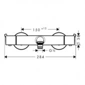 Термостат для ванны Hansgrohe Ecostat 13245000