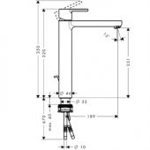 Hansgrohe Metris S 31022000 | смеситель для раковины