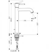 Hansgrohe Тalis Classic 14116000 | смеситель для раковины