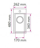 Stala Desire G17-30 | мойка для кухни 26x48