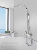 Teka Formentera 622980200 | душевая система с верхним и ручным душем