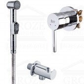 Teka Bidet Hand Shower Set | комплект гигиенический душ со смесителем (хром)