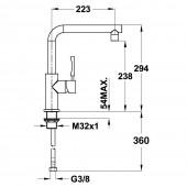 Teka INX 914 74.914.02.00 | смеситель для кухни