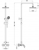 Teka Mofem 153-0048-00 | душевая система