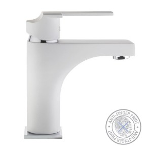 Teka Cuadro White 38.342.02.1W | смеситель для раковины (белый) ― Сан-Топ