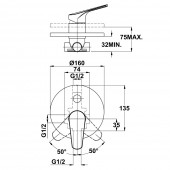 Teka MT Plus 46.171.02.00 | смеситель для ванны и душа