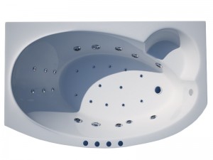 Акриловая гидромассажная ванна Thermolux Infinity Mini 170х105 Lux ― Сан-Топ