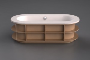 Vispool Evento Plus | мармориловая ванна (индивидуальный размер) ― Сан-Топ