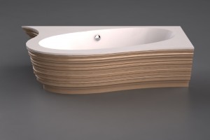 Vispool Gemma Plus | мармориловая ванна (индивидуальный размер) ― Сан-Топ